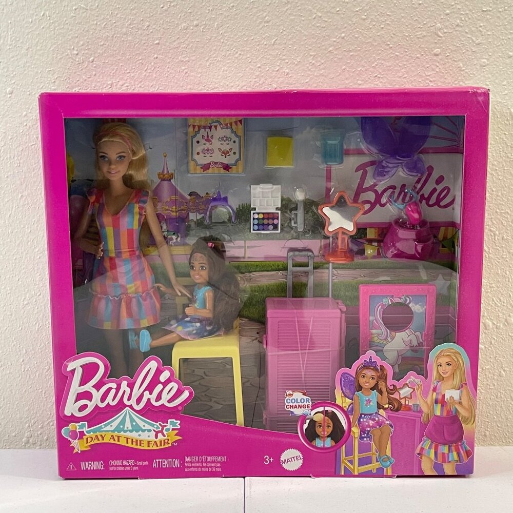 Mattel Barbie 2025 Day At The Fair Face Paint, New - Picture 4 of 7